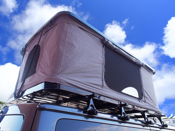 オーバートップテント（ルーフテント） - キャンピングカーのフジ