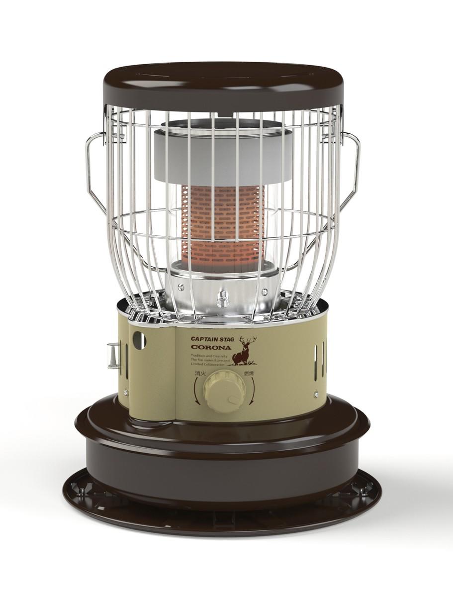 コロナ×キャプテンスタッグ 石油ストーブ 新色発売決定！ - 最新情報