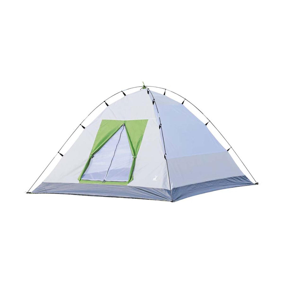 クレセント 3人用ドームテント(グリーン) - アウトドア・キャンプ用品