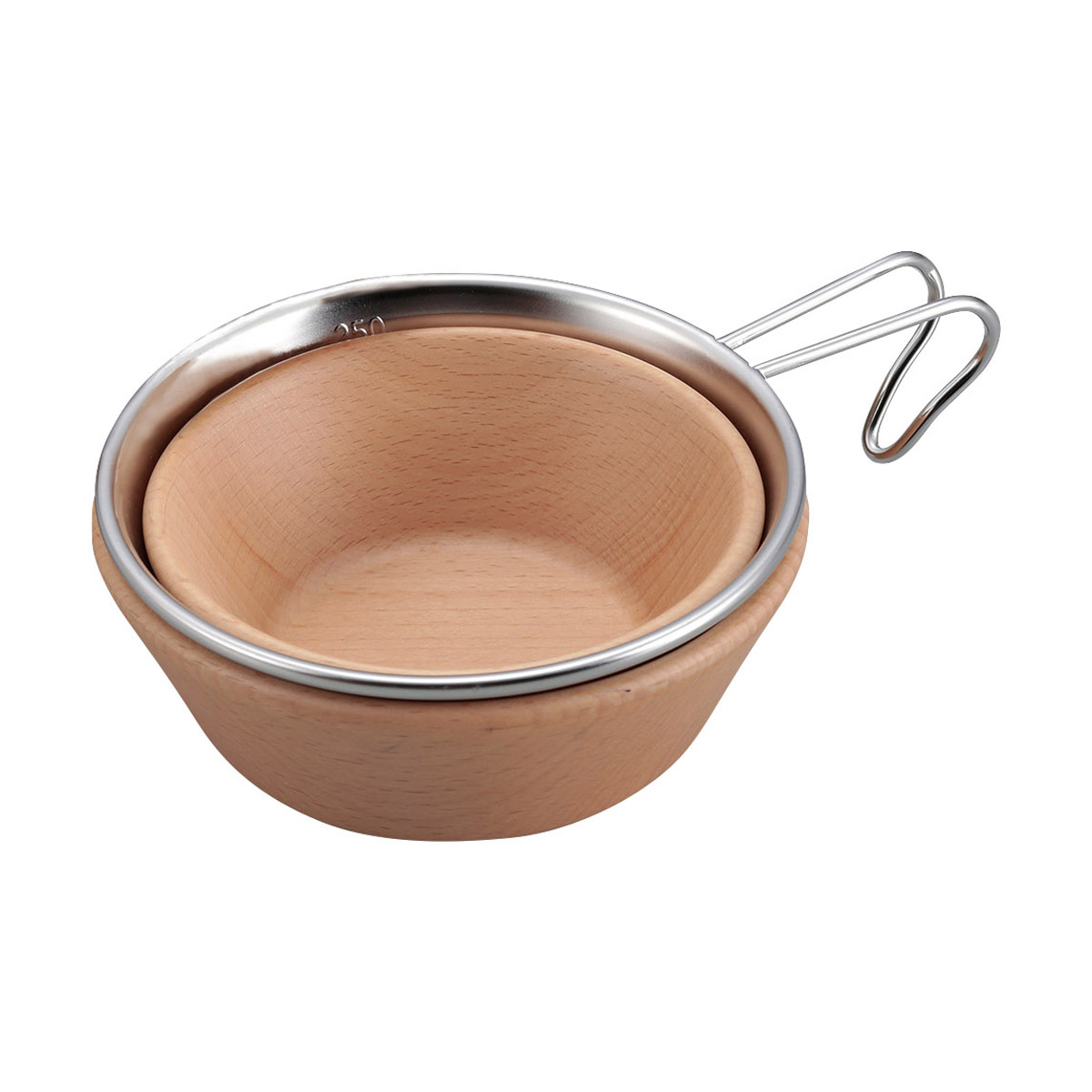 ウッドブレス シェラカップ320用カップ2個組 - アウトドア・キャンプ