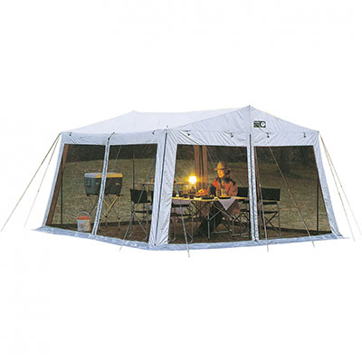 レジーナメッシュタープセット(キャノピー付) - アウトドア・キャンプ
