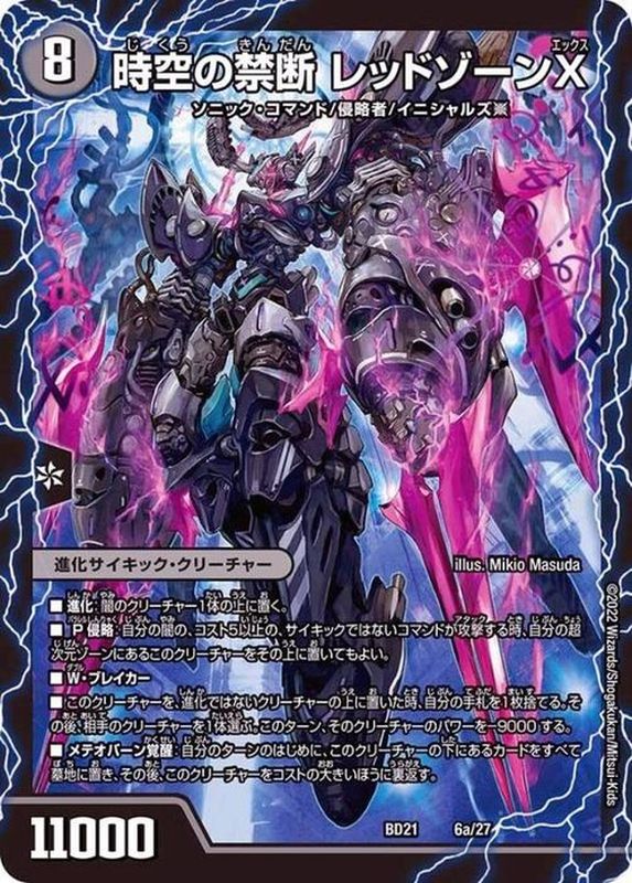 状態B〕時空の禁断レッドゾーンX/終焉の覚醒者レッドゾーンBSR