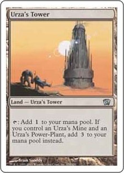 MTG 8ED ウルザの塔 日本語版 foil ウルザの塔/Urza's Tower《日本