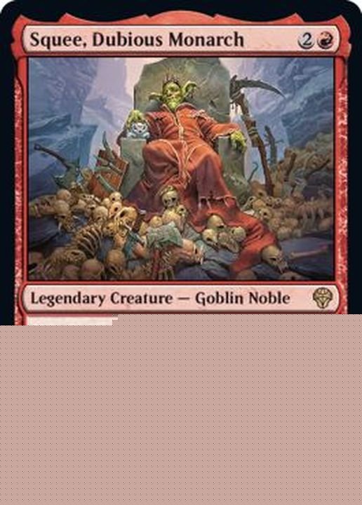 FOIL)怪しげな統治者、スクイー/Squee, Dubious Monarch《英語》【DMU】