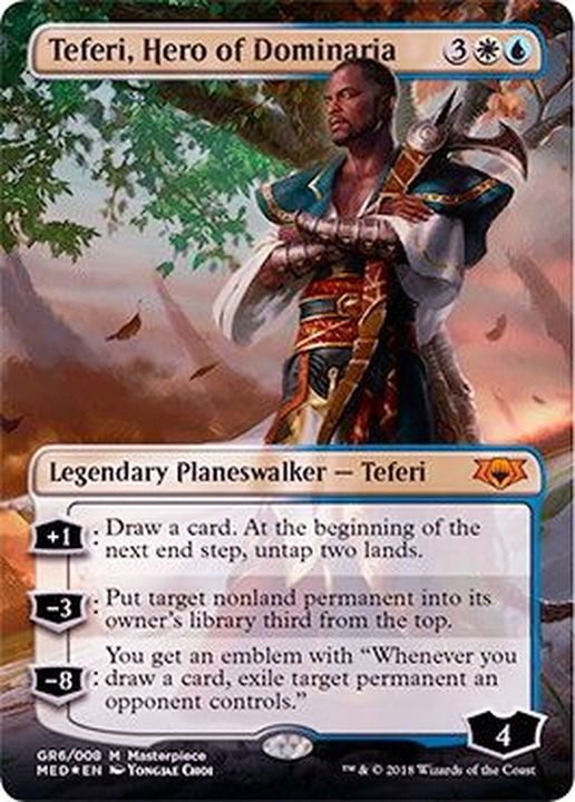 EX+](FOIL)ドミナリアの英雄、テフェリー/Teferi, Hero of Dominaria