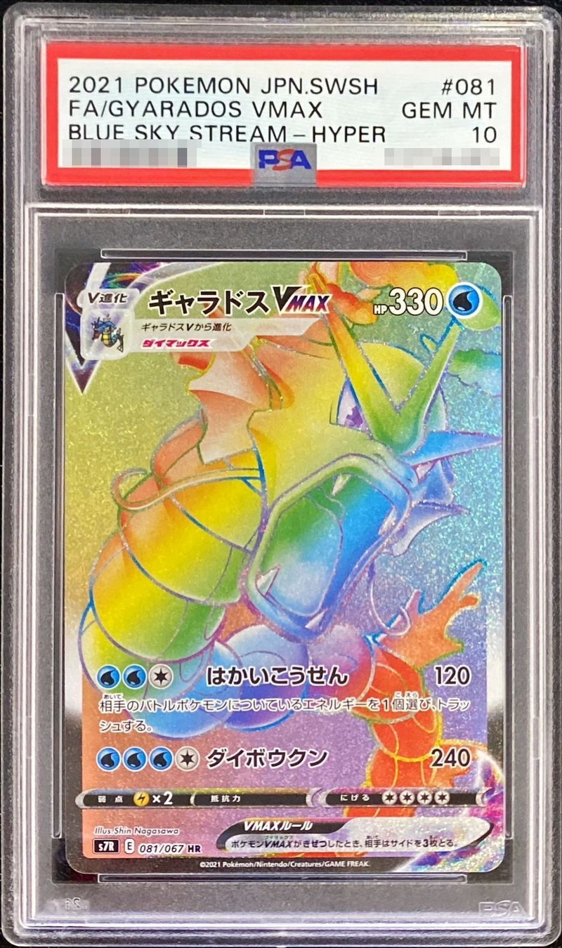 PSA10鑑定済〕ギャラドスVMAX【HR】{081/067}