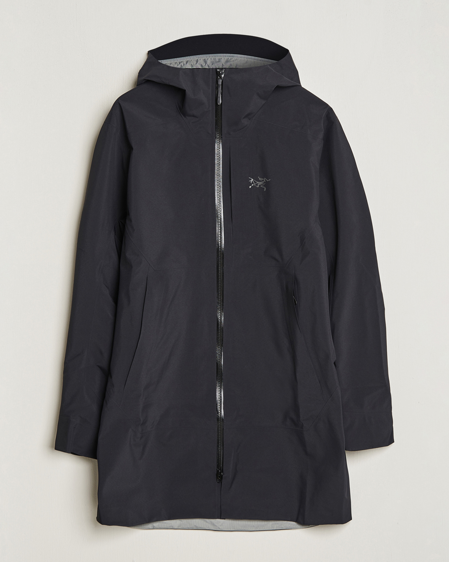 Arc'teryx Ralle Gore-Tex Long Jacket Black at CareOfCarl.com