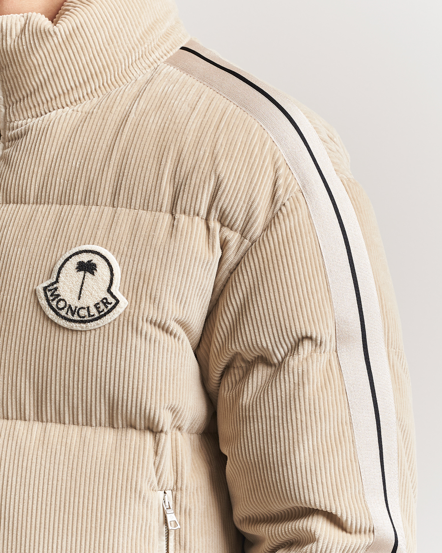 Moncler Genius X Palm Angels Abrolhos Jacket Beige at CareOfCarl.com