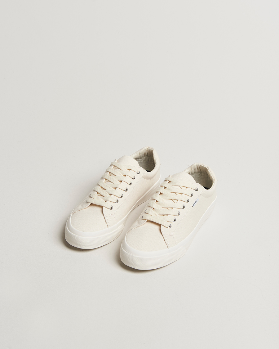 PS Paul Smith Amos Canvas Sneaker Off White at CareOfCarl.com