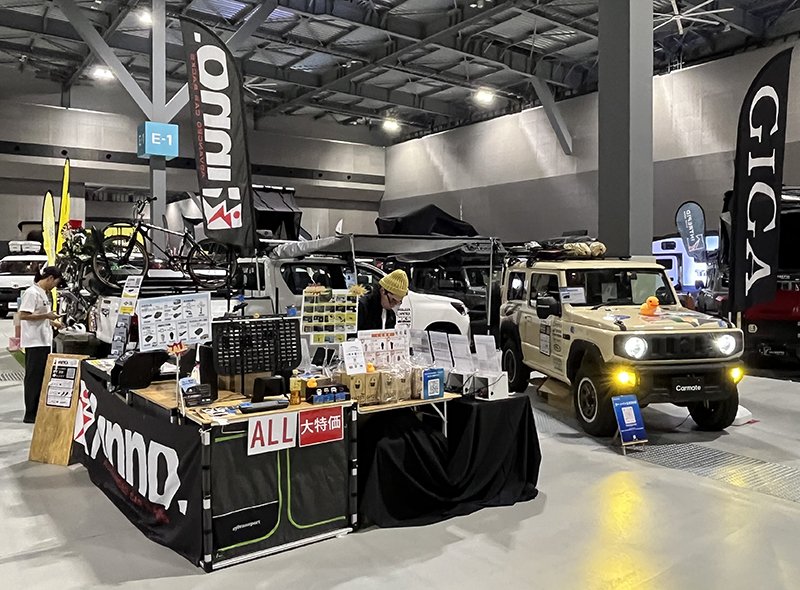 FIELDSTYLE JAPAN 2025」にINNO・GIGA・ジムニー専用品などを出展