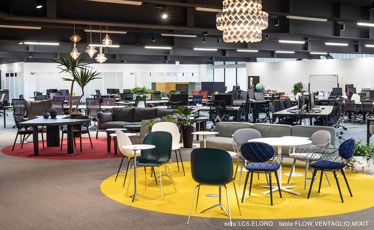 T社 リフレッシュスペース - 納品事例 | カッシーナ・イクスシー