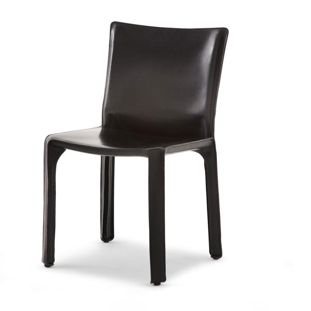 Cassina（カッシーナ）412 CAB 【在庫色/赤茶】キャブ アームレス