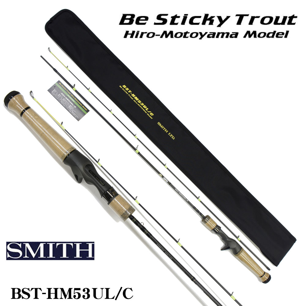 スミス(SMITH) Be Sticky Trout ヒロ・モトヤマモデル BST-HM53UL/C