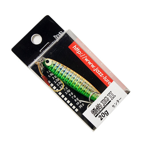 JAZZ 爆釣ジグII 20g #116 ブルーバックLH(アシストフック・トリプル