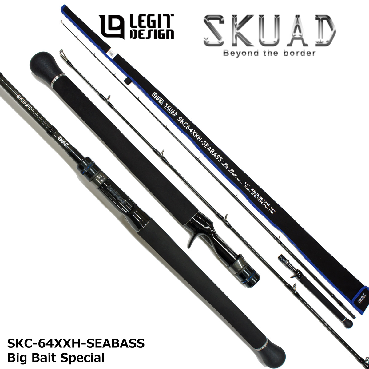 レジットデザイン(LEGIT DESIGN) スクアド (SKUAD) SKC-64XXH-SEABASS