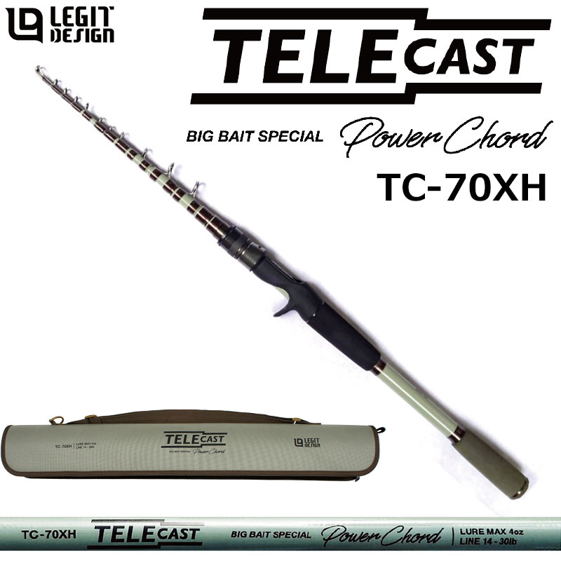 レジットデザイン(LEGIT DESIGN) テレキャスト(TELECAST) TC-70XH BIG