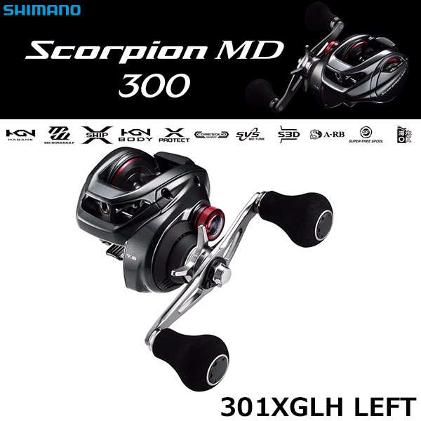 シマノ(SHIMANO) 24 スコーピオン MD301XGLH スコーピオン、DC | 激安