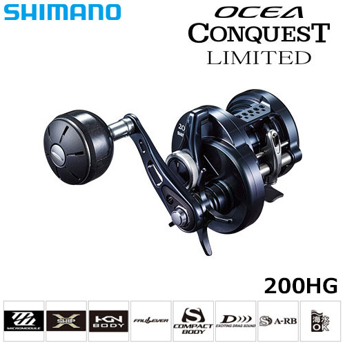 シマノ(SHIMANO) 20 オシアコンクエスト リミテッド 200HG(右) オシア