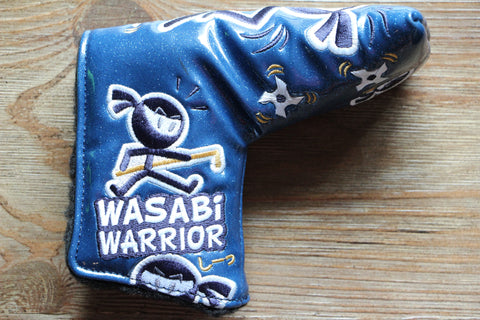 Scotty Cameron Blue Sparkle Wasabi Warrior Headcover – CaddyStash