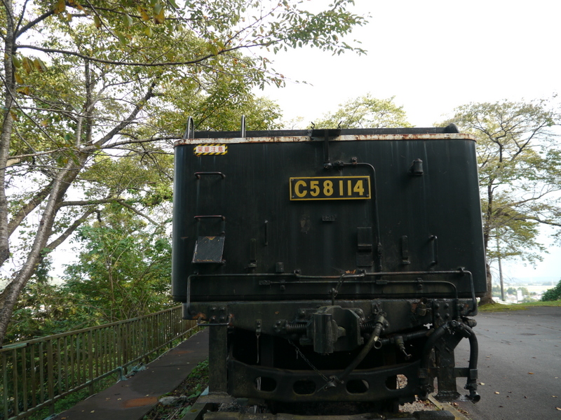 C58形114号車蒸気機関車