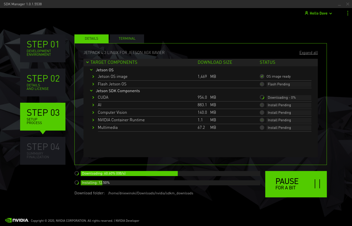 Installing a Jetson Xavier AGX — Husky UGV Tutorials 0.5.4