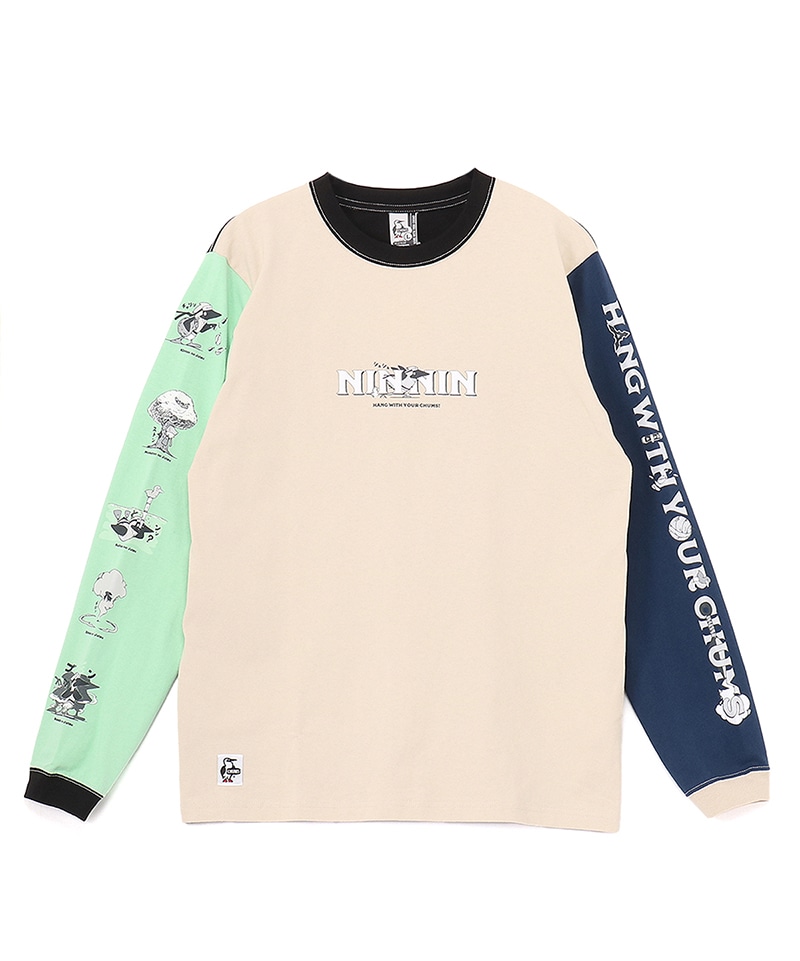 The Ninja Brushed L/S T-Shirt|CHUMS(チャムス)|アウトドア