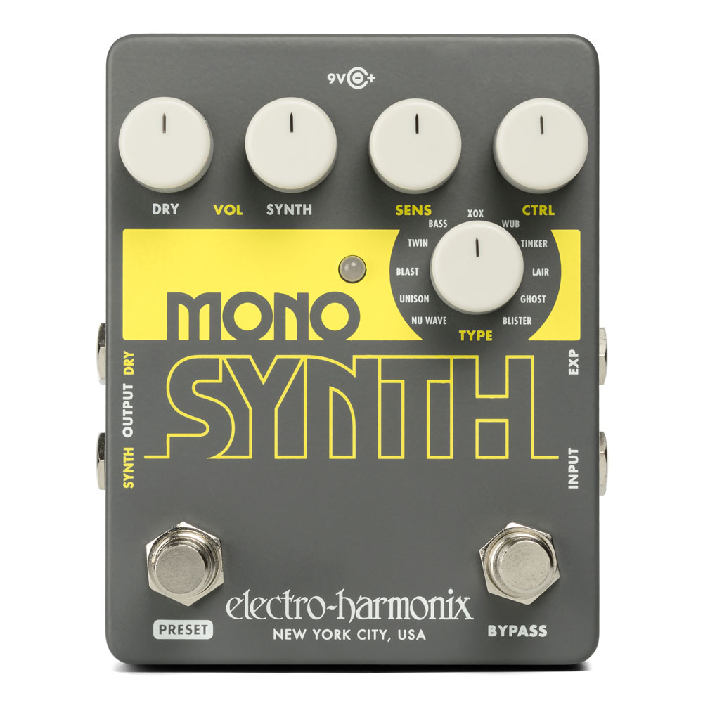 ELECTRO-HARMONIX Mono Synth ギターシンセサイザー エフェクター(11
