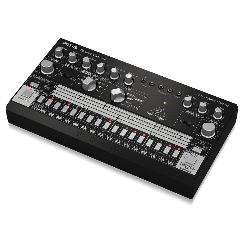 ベリンガー BEHRINGER RD-6-BK Rhythm Designer アナログリズムマシン
