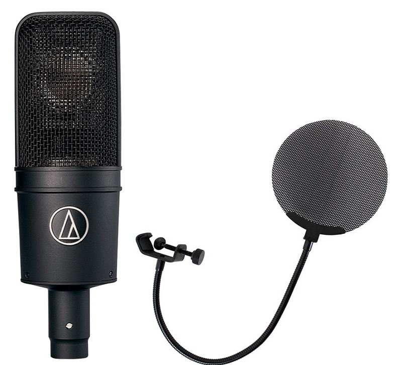 AUDIO-TECHNICA AT4040 メタルポップフィルター付き コンデンサー