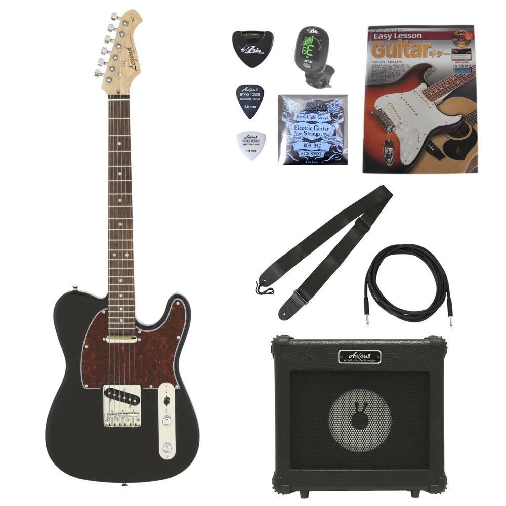 acr50 ARIA テレキャスター Legend エレキギター ブラック ARIA