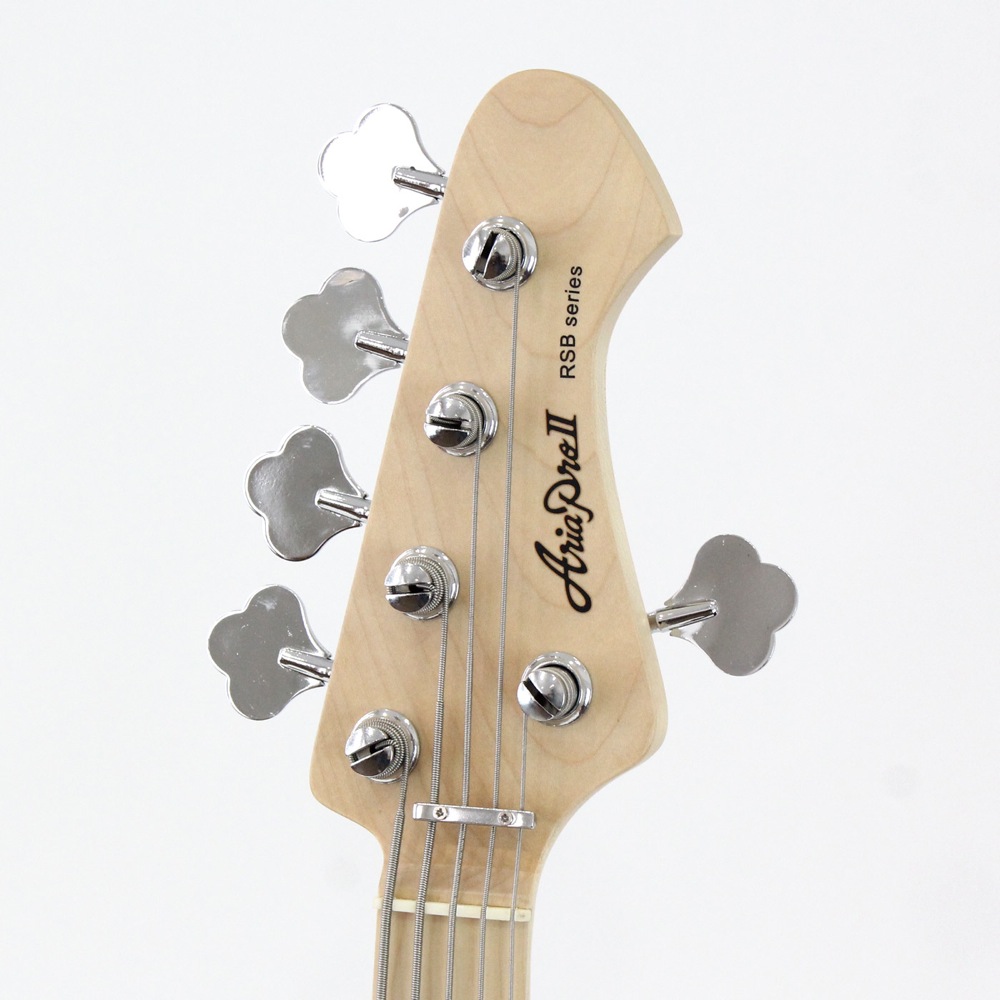 AriaProII RSB-618/5 BK 5弦エレキベース(ゴールドアノダイズド