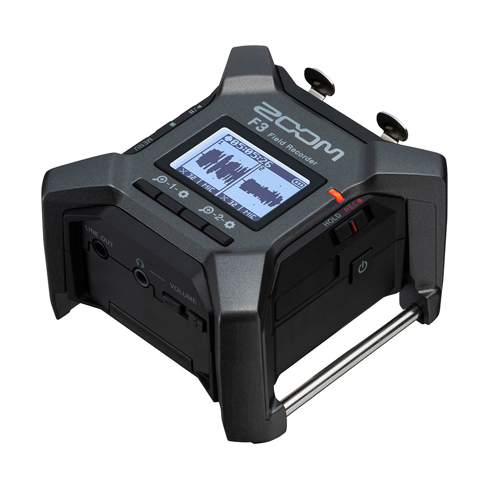 ZOOM ズーム F3 2チャンネル フィールドレコーダー(32bitフロート録音