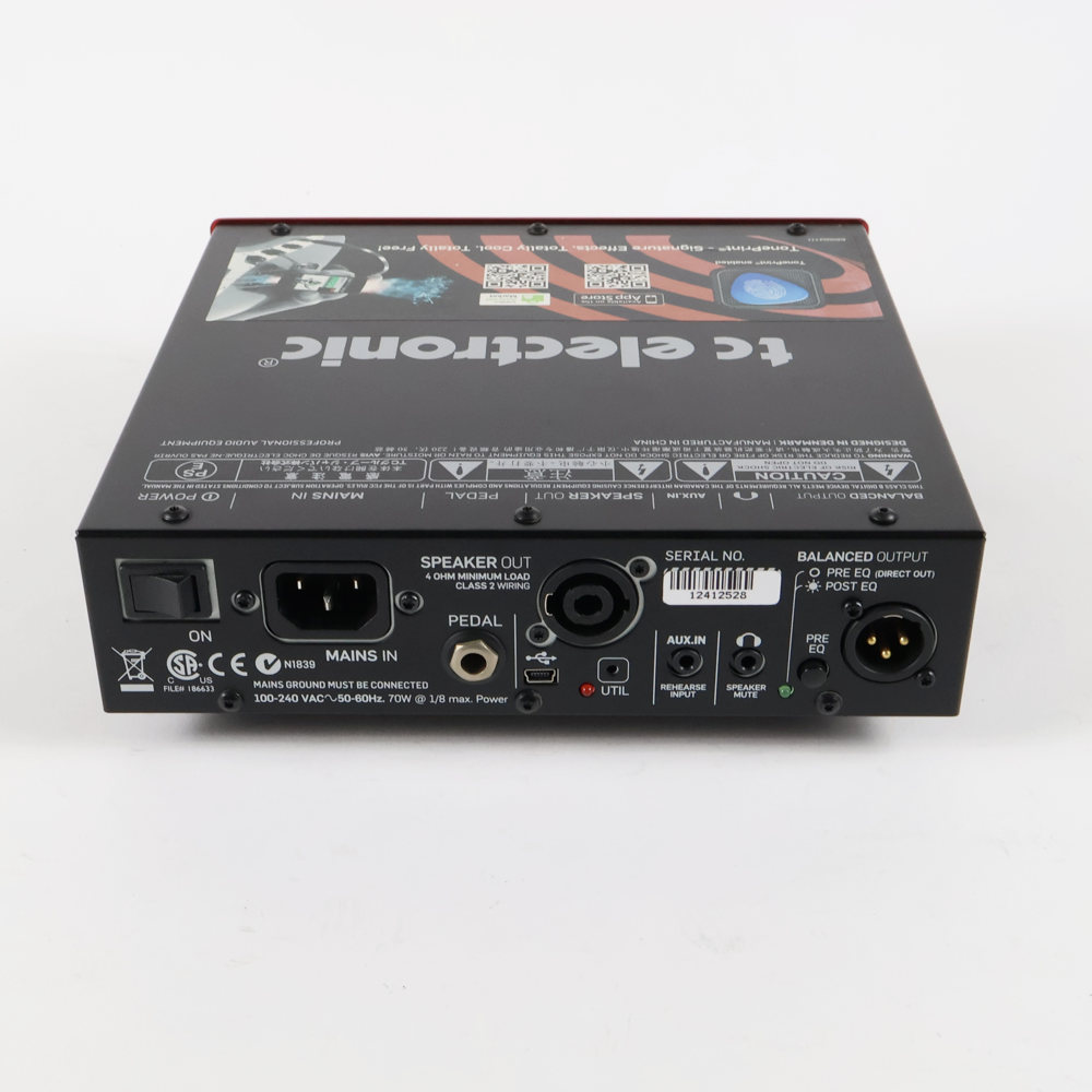 中古】 tc electronic BH250 小型ベースアンプ ヘッド([USED] パワフル