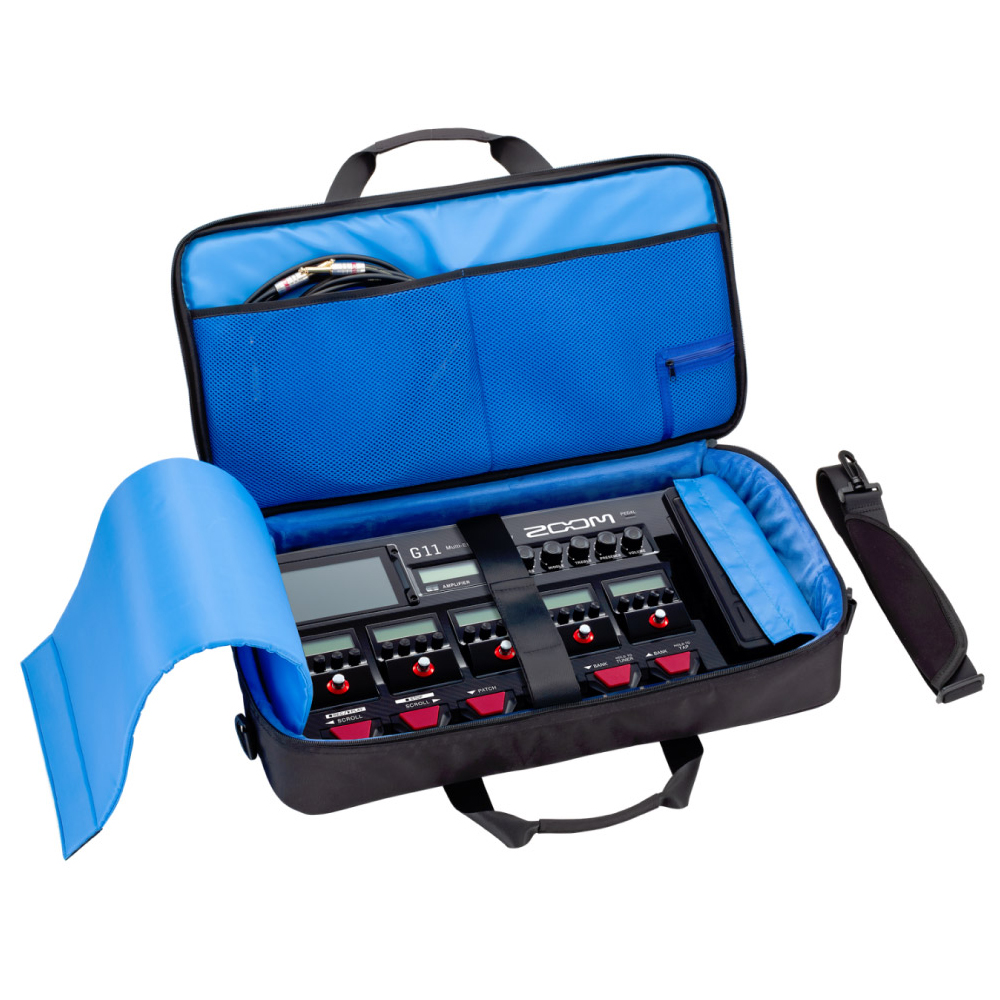 ZOOM G11 ギターマルチエフェクター CBG-11 キャリングバッグ付き
