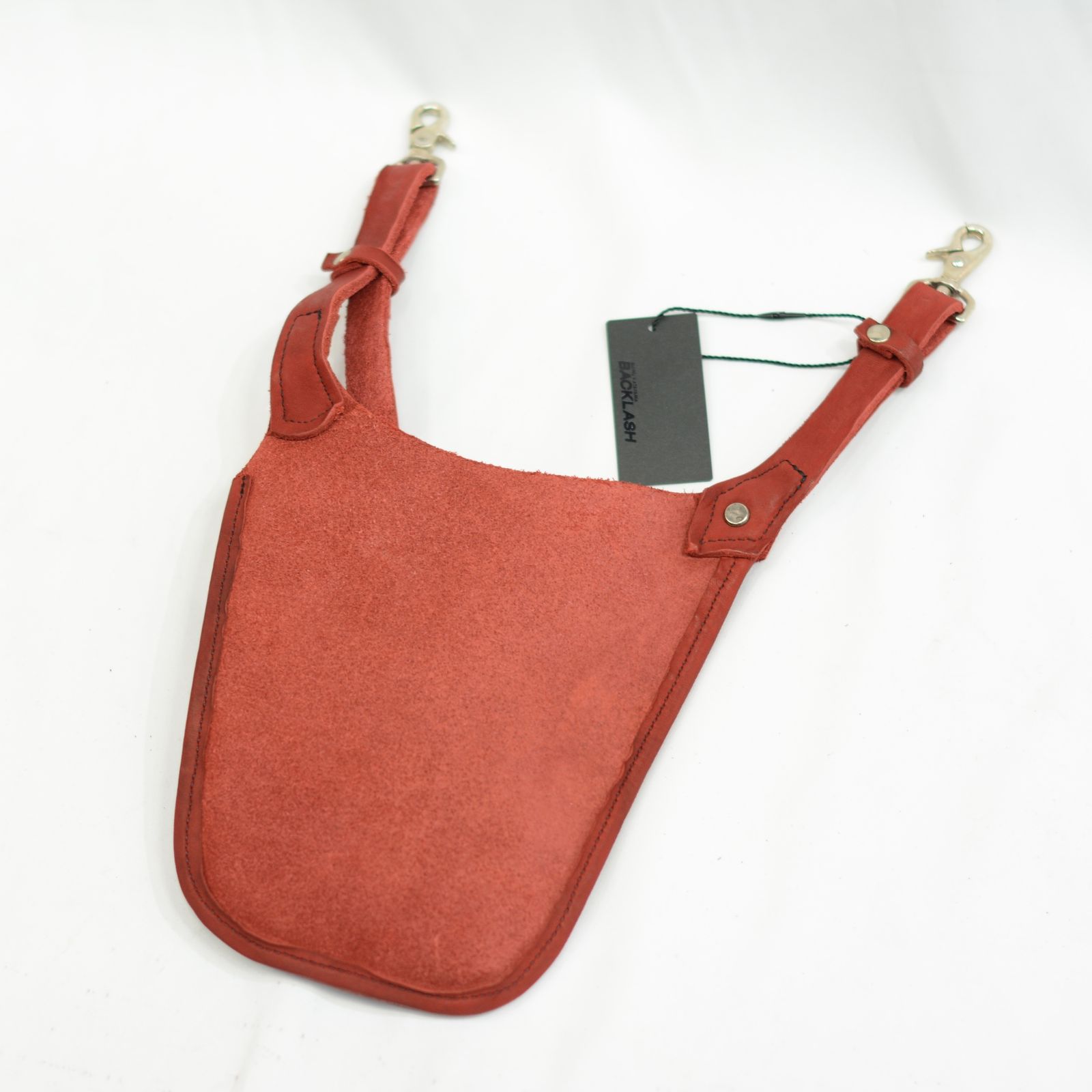 ISAMU KATAYAMA BACKLASH - ダブルショルダーレザー製品染め ウエスト