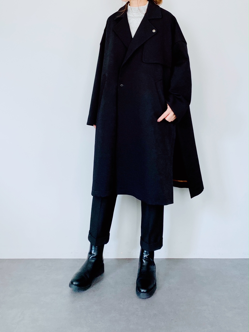 SELECT(セレクト) ナノヒーティングトレンチ風コート（ライナー付