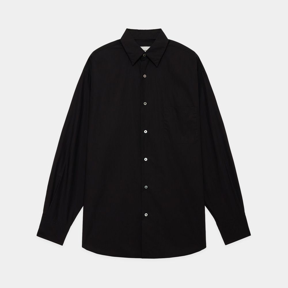 MARKAWARE - COMFORT FIT SHIRT - BLACK / オーガニックGIZA80/1タイプ