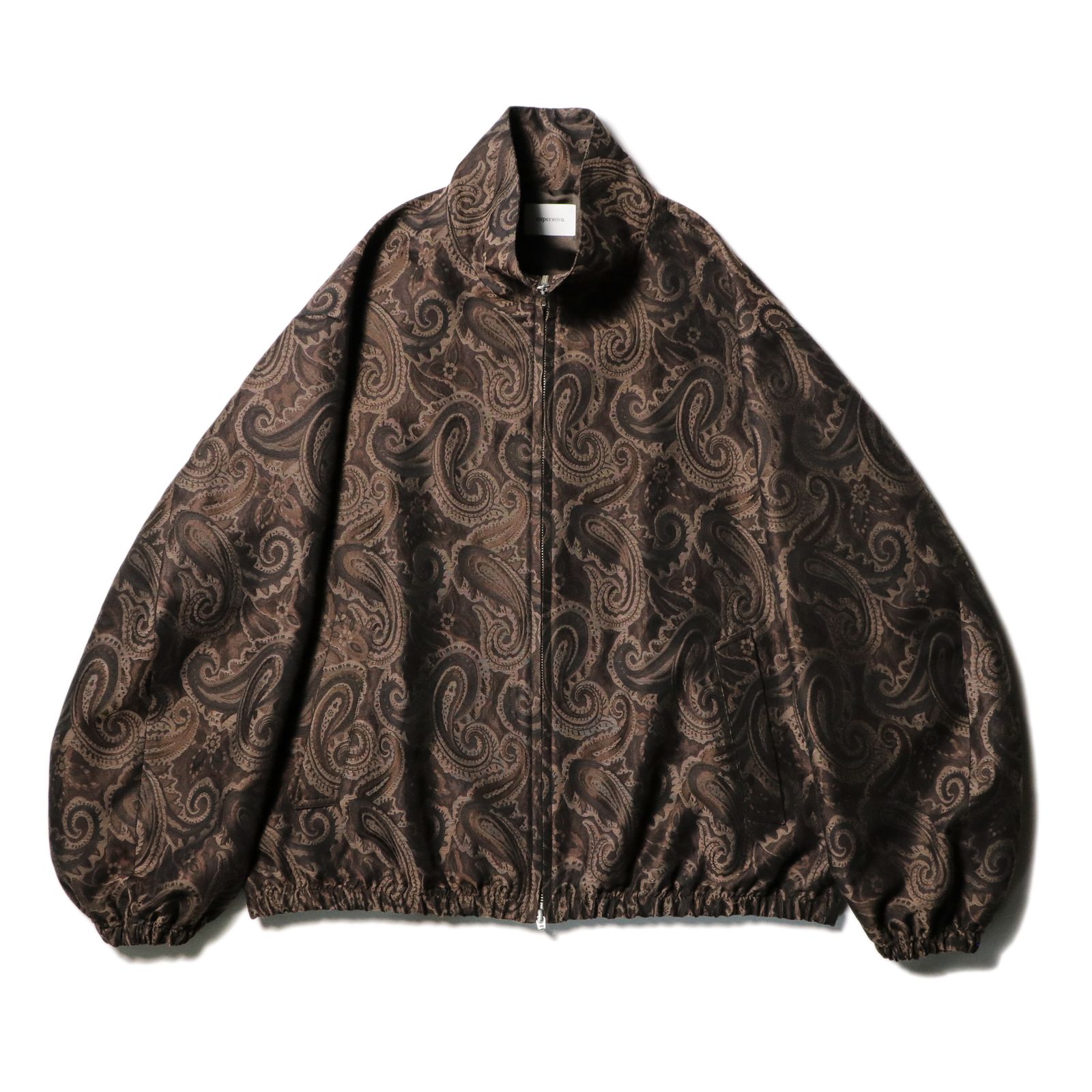 superNova. - Track jacket - Big paisley jacquard / トラック