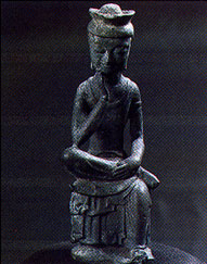 銅造弥勒菩薩半跏思惟像 - 長崎市ウェブサイト（文化財課）