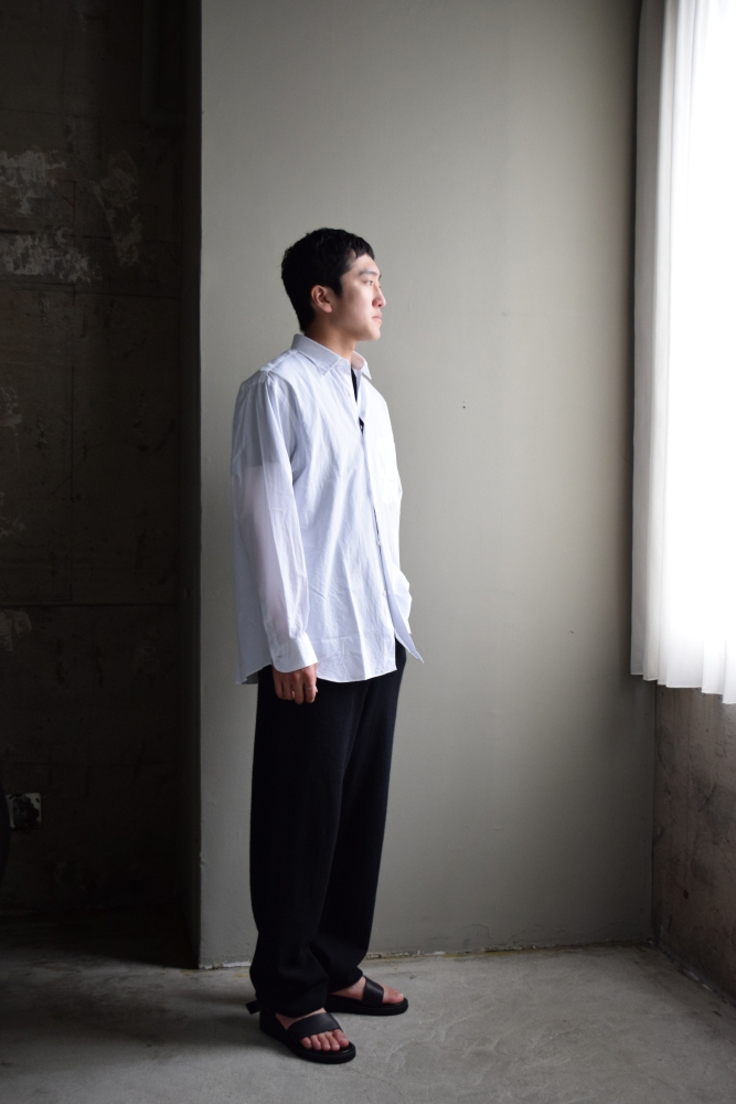 COMOLI (コモリ) コモリシャツ [WHITE]