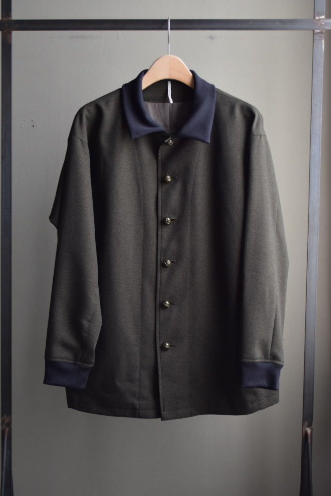 SALE】m's braque (エムズ ブラック) OVER SHIRT JACKET [KHAKI