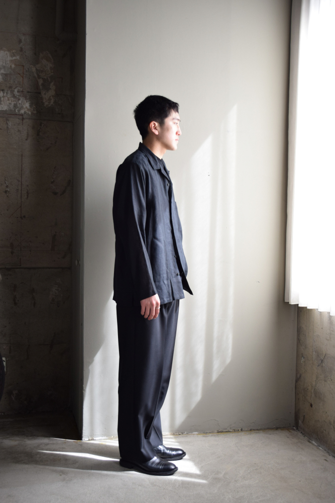 MARKAWARE (マーカウェア) HEMP SHIRTING COMFORT FIT OPEN COLLAR