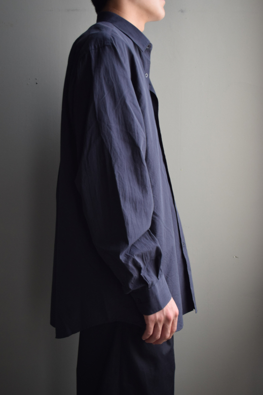 COMOLI (コモリ) コモリシャツ [NAVY]