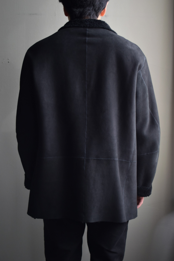 COMOLI (コモリ) シープスキン ジャケット [BLACK]