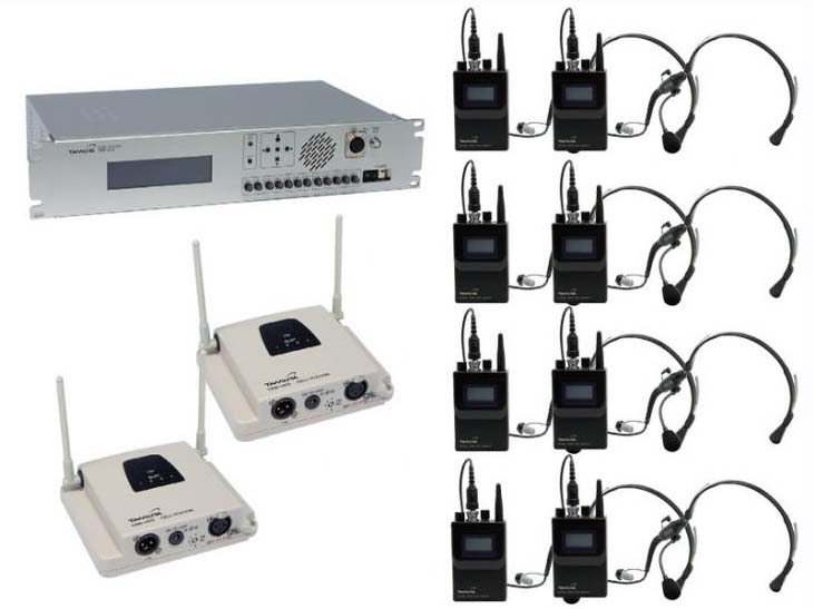 デジタルワイヤレスインカム8chセット(TAMURA)｜レンタル機器｜株式