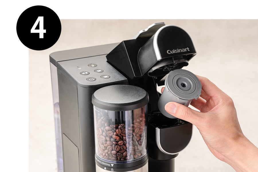 ドリップワン ミル付コーヒーメーカー「DGB-2KJ」挽きたての香り、淹れ