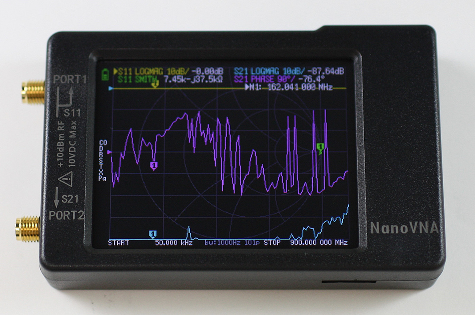 取扱い商品} NanoVNA-H 2.8インチ表示1.5GHzネットワーク・アナライザ