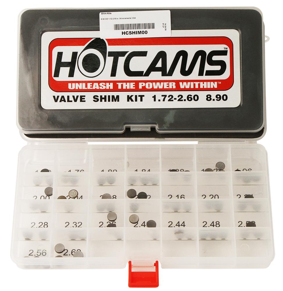 Hot Cams 8.90mm Complete Value Shim Kit (1.72 To 2.60mm