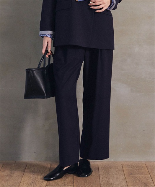 タックテーパードパンツ LE SOUK HOLIDAY｜クロスプラス公式通販サイト