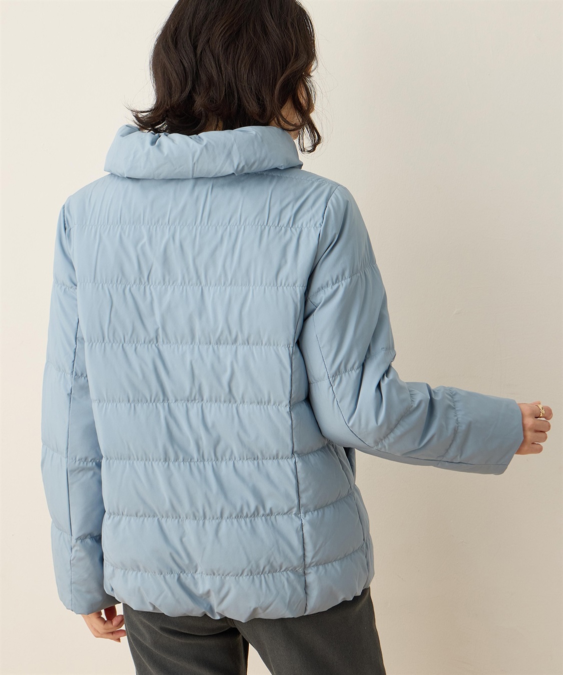 ショートダウンコート【はっ水・ハンドウォッシャブル】 DECOY｜クロス